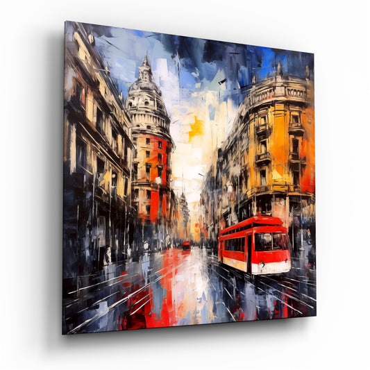 Spain Glass Wall Art.