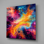 Space Glass Wall Art.