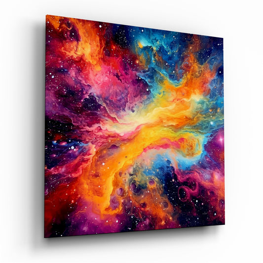 Space Glass Wall Art.