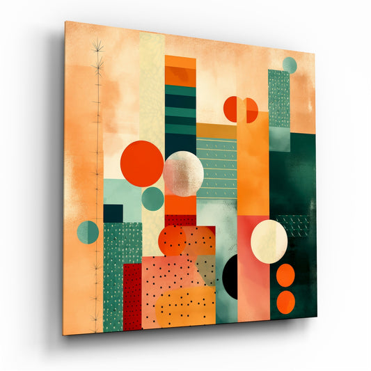 Modern Art Glass Wall Art.