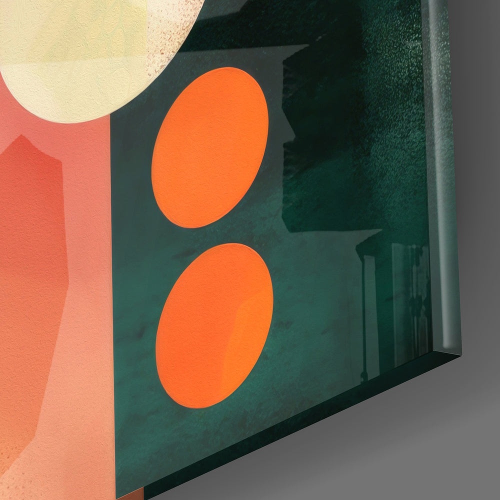 Modern Art Glass Wall Art.