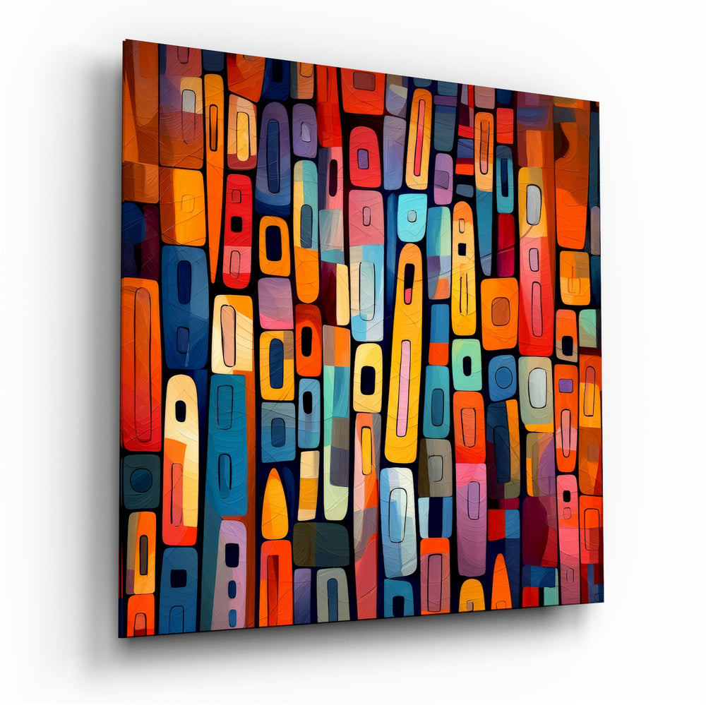 Modern Art Glass Wall Art.