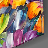 Flowers Glass Wall Art|| Designer's Collection.