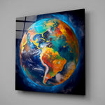 Earth Glass Wall Art|| Designer's Collection.