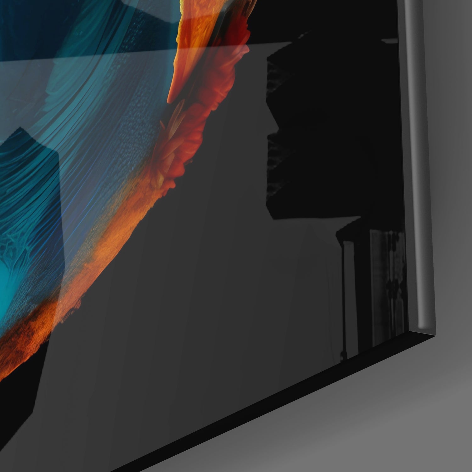 Color Explosions On Earth Glass Wall Art|| Designer's Collection.