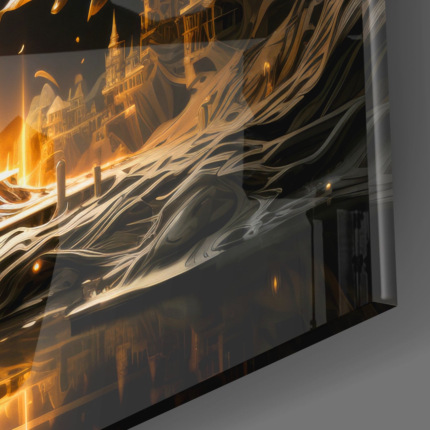 Tree of Life Glass Wall Art|| Designer's Collection.