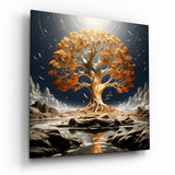 Tree of Life Glass Wall Art|| Designer's Collection.