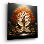 Tree of Life Glass Wall Art|| Designer's Collection.