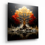 Tree of Life Glass Wall Art|| Designer's Collection.