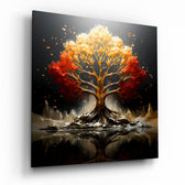 Tree of Life Glass Wall Art|| Designer's Collection.