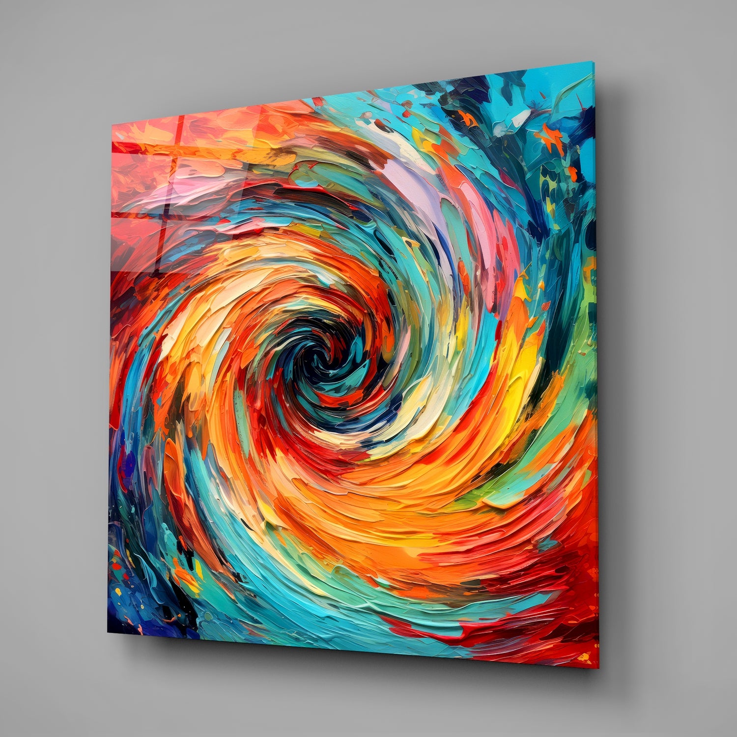 Colorful Hole Glass Wall Art|| Designer's Collection.