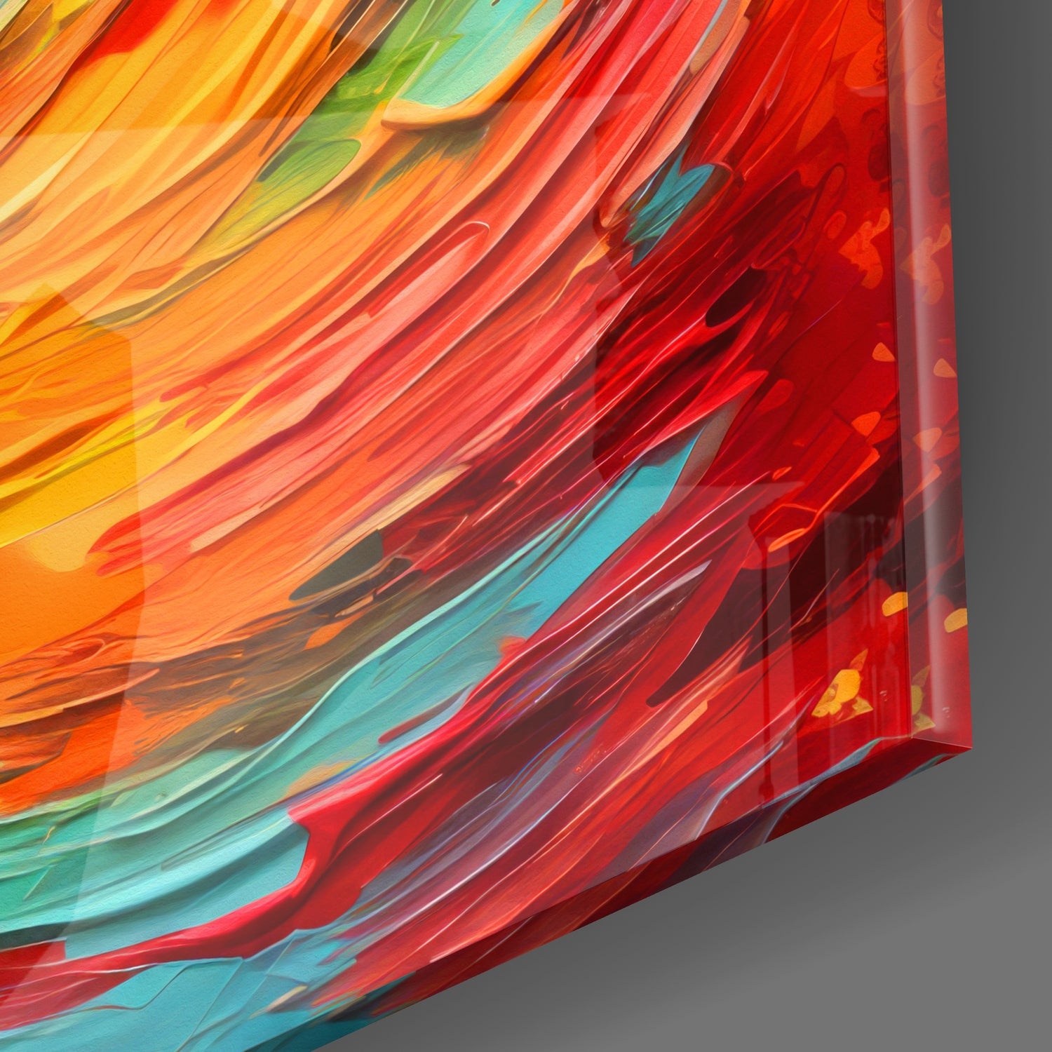 Colorful Hole Glass Wall Art|| Designer's Collection.