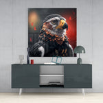 Eagle Glass Wall Art|| Designer's Collection.