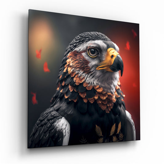 Eagle Glass Wall Art|| Designer's Collection.
