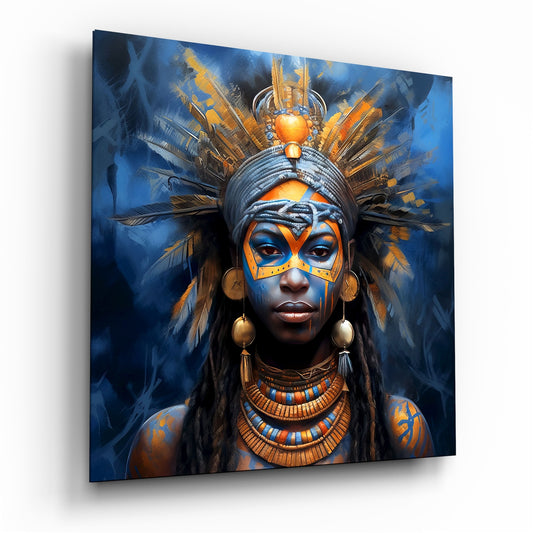 Woman Glass Wall Art|| Designer's Collection.