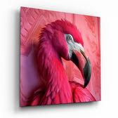 Flamingo Glass Wall Art|| Designer's Collection.