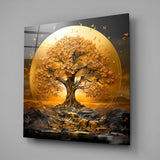 Life Tree Glass Wall Art|| Designer's Collection