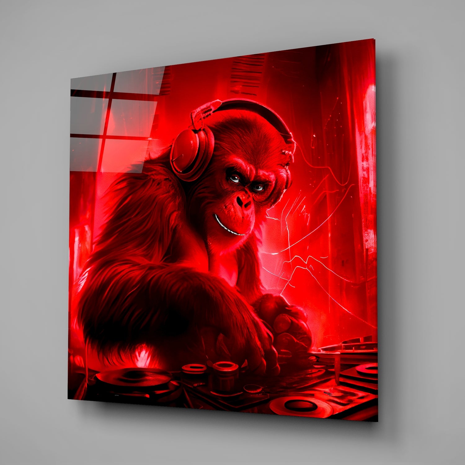 Yo Yo  Glass Wall Art|| Designer's Collection.