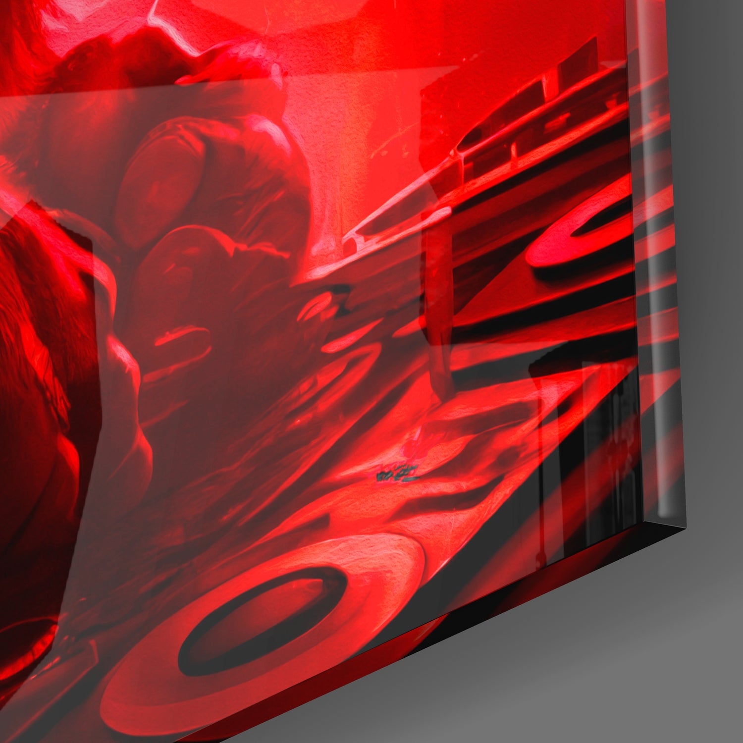 Yo Yo  Glass Wall Art|| Designer's Collection.