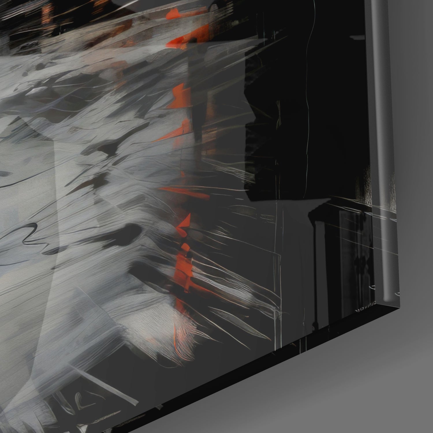 Alone Glass Wall Art|| Designer's Collection.