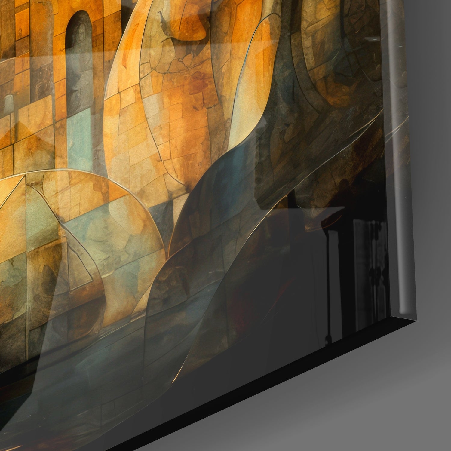 Dragon Glass Wall Art|| Designer's Collection.