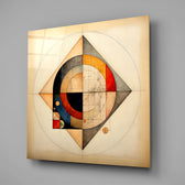 Shapes Glass Wall Art|| Designer's Collection.