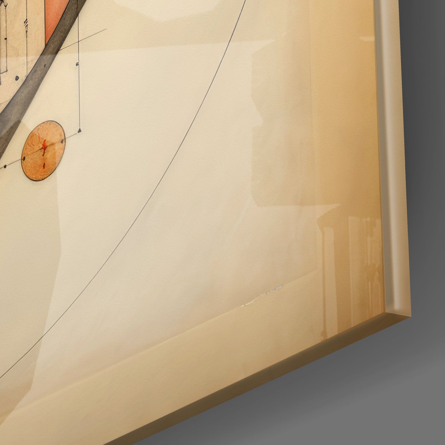 Shapes Glass Wall Art|| Designer's Collection.