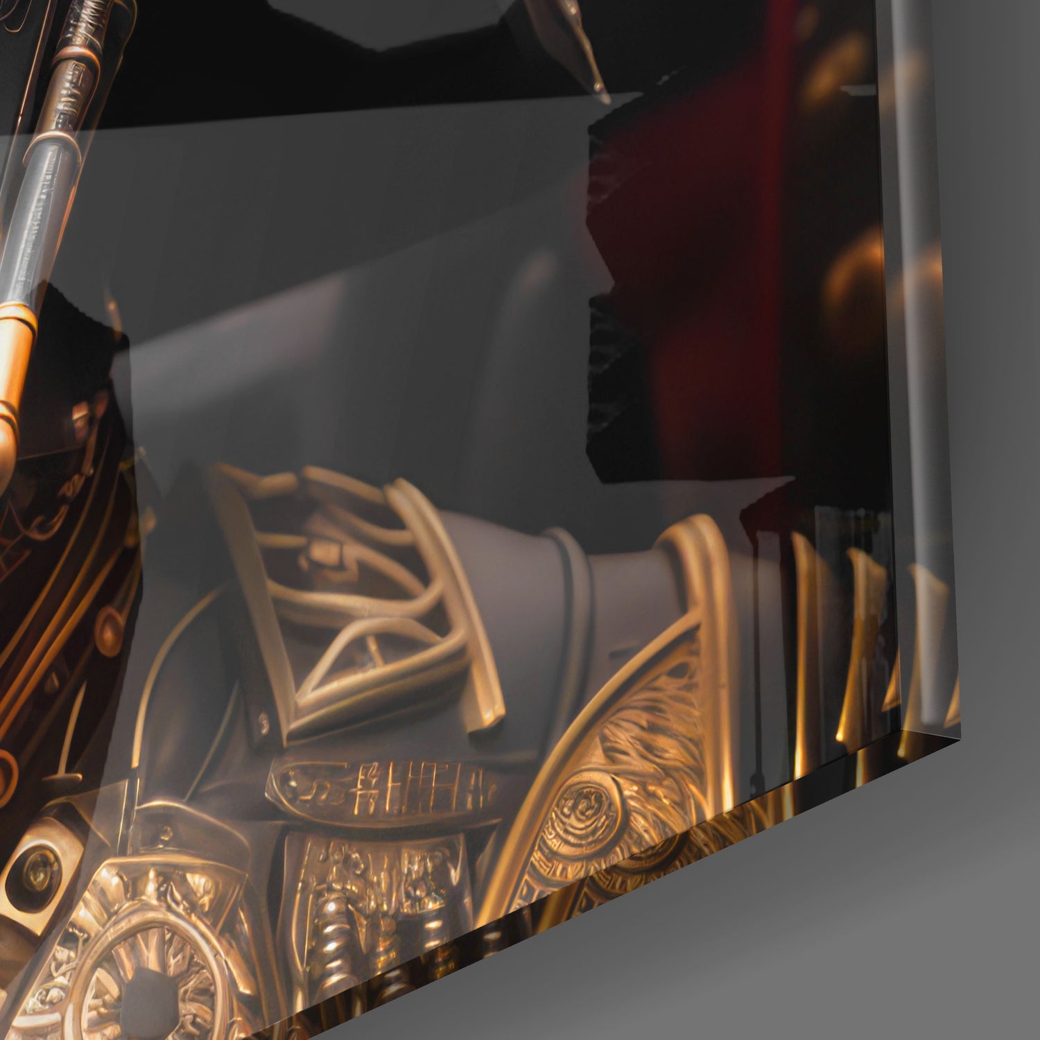 Darth Vader Glass Wall Art|| Designer's Collection.