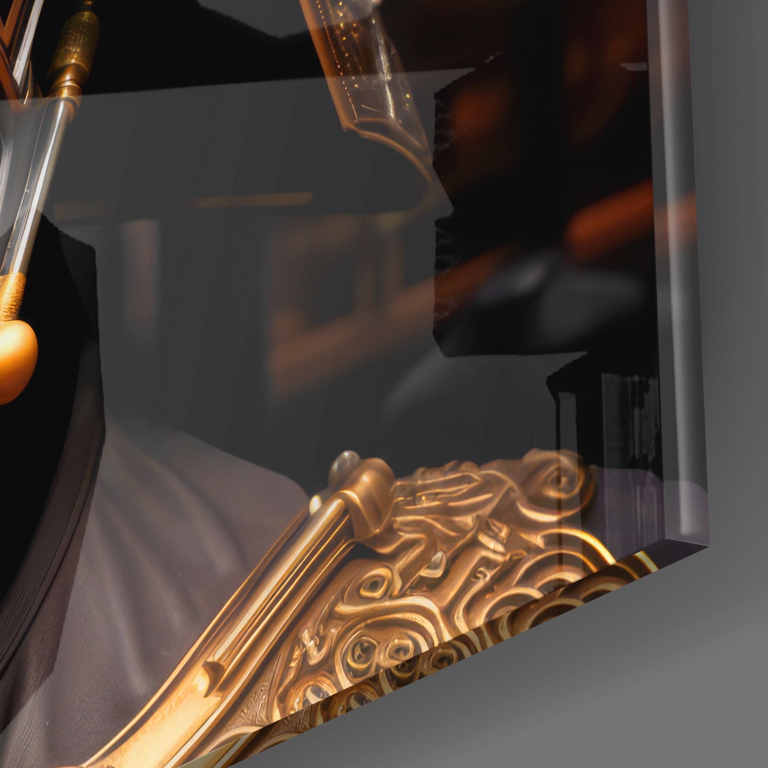 Darth Vader Glass Wall Art|| Designer's Collection.