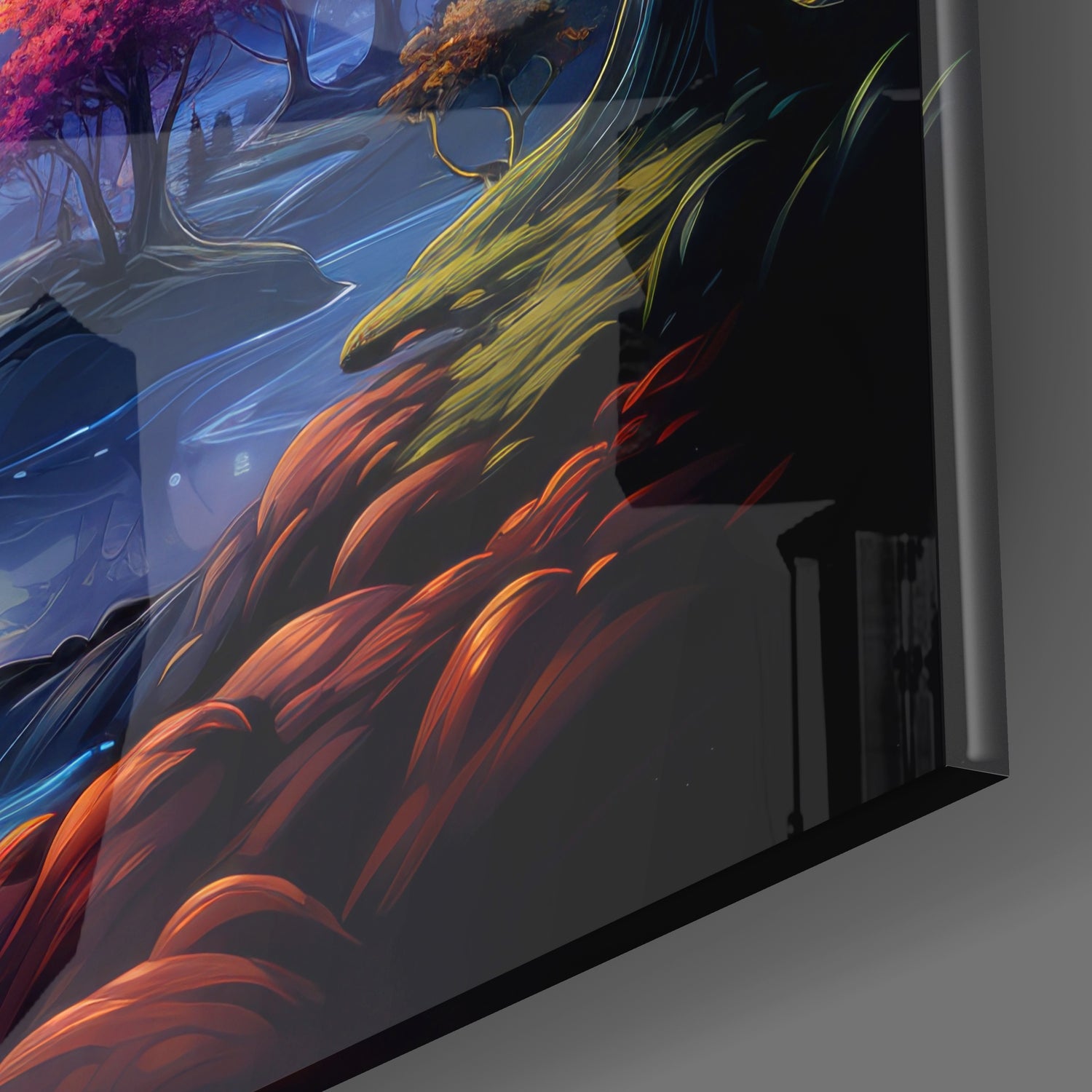 Dreamland Glass Wall Art|| Designer's Collection.