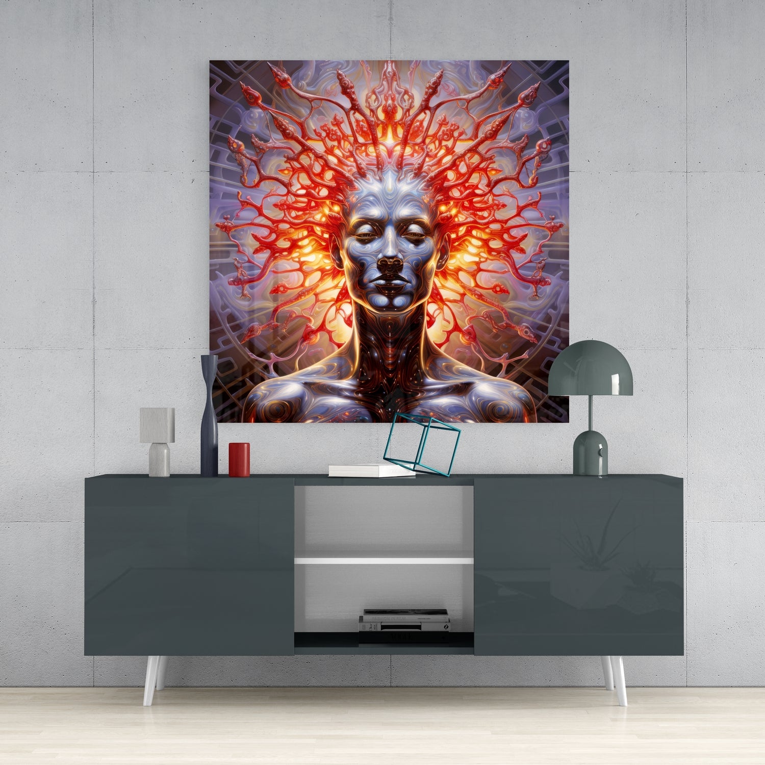 Mind Glass Wall Art|| Designer's Collection.