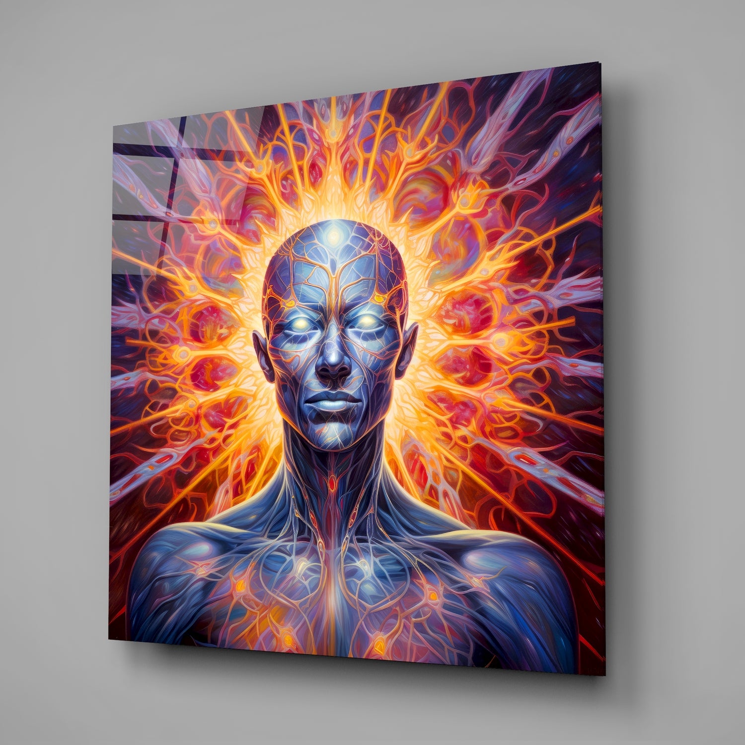 Beautiful Mind Glass Wall Art|| Designer's Collection.