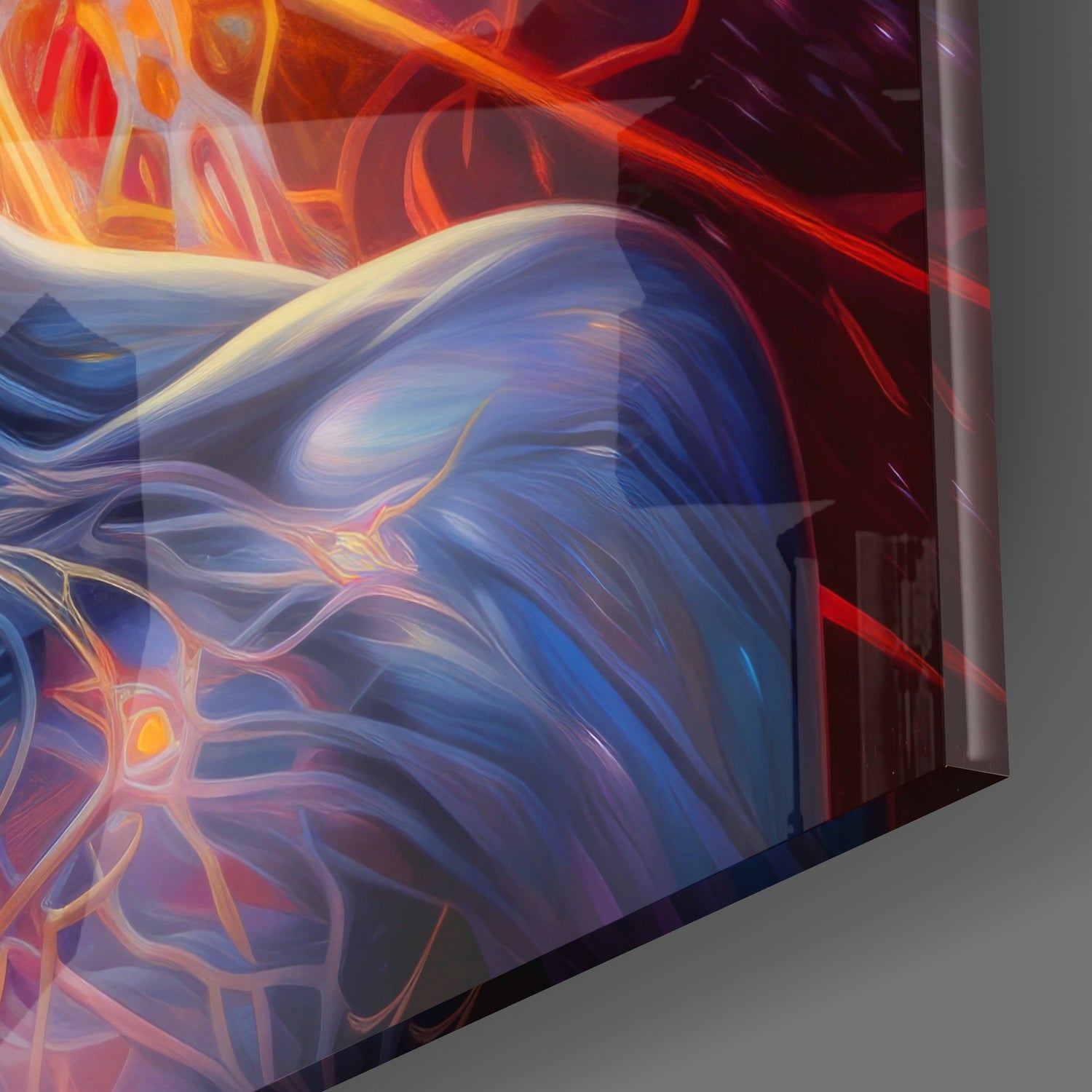 Beautiful Mind Glass Wall Art|| Designer's Collection.