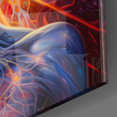 Beautiful Mind Glass Wall Art|| Designer's Collection.