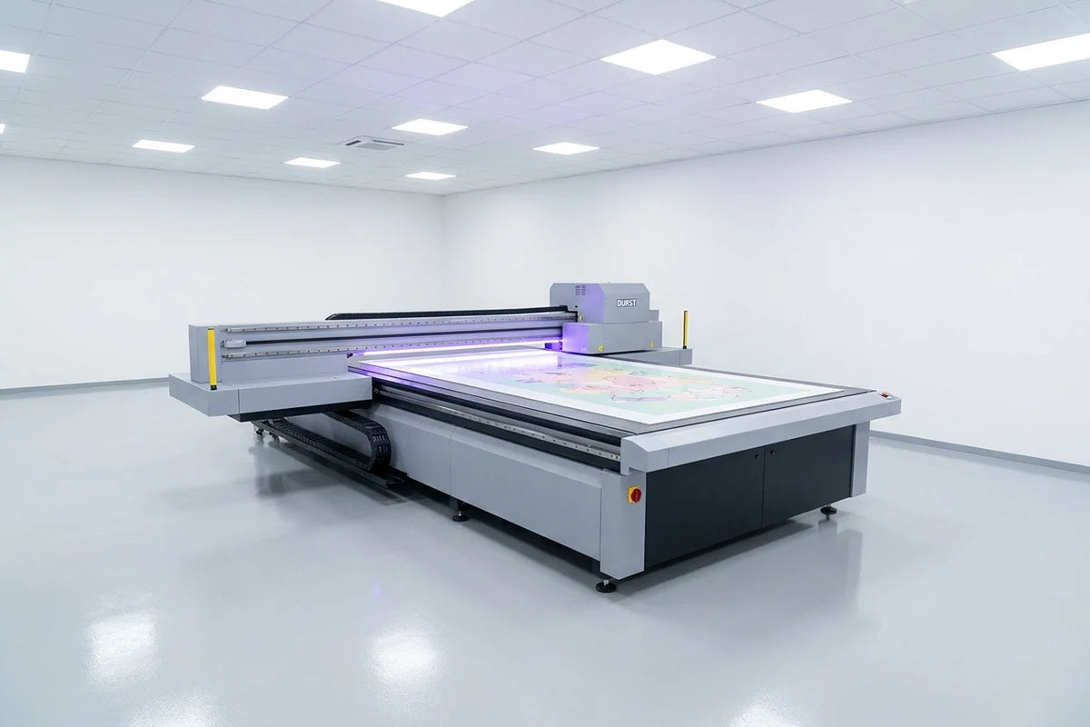 Printed at 1200 dpi on industrial DURST UV printers. The ink bonds directly to the panel surface for crisp detail and rich, fade-resistant colour.